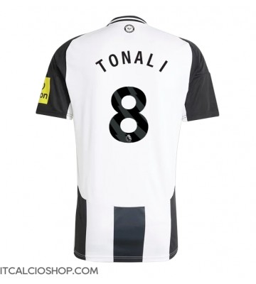 Newcastle United Sandro Tonali #8 Prima Maglia 2024-25 Manica Corta